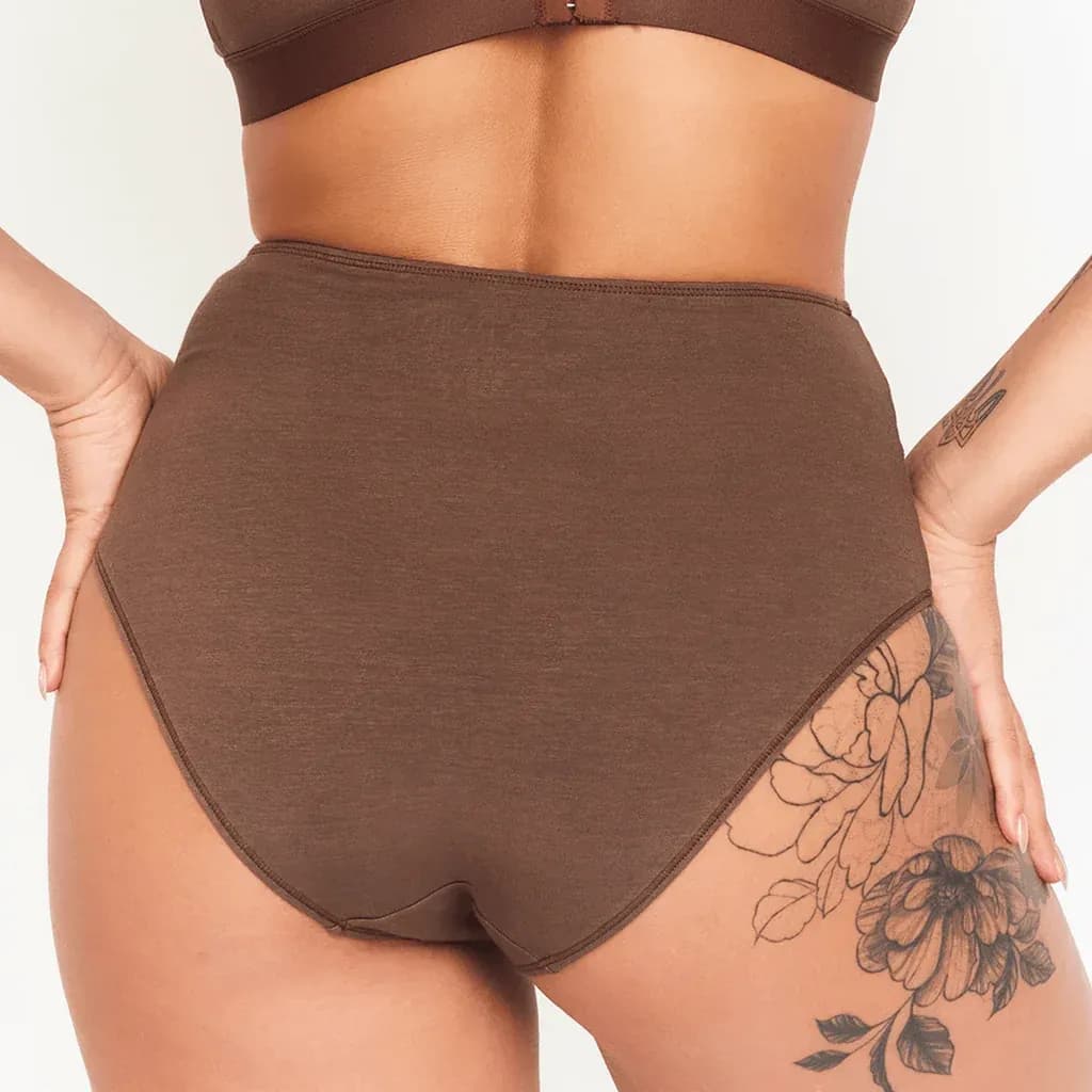 Organic Cotton & Hemp High-Rise Underwear Set