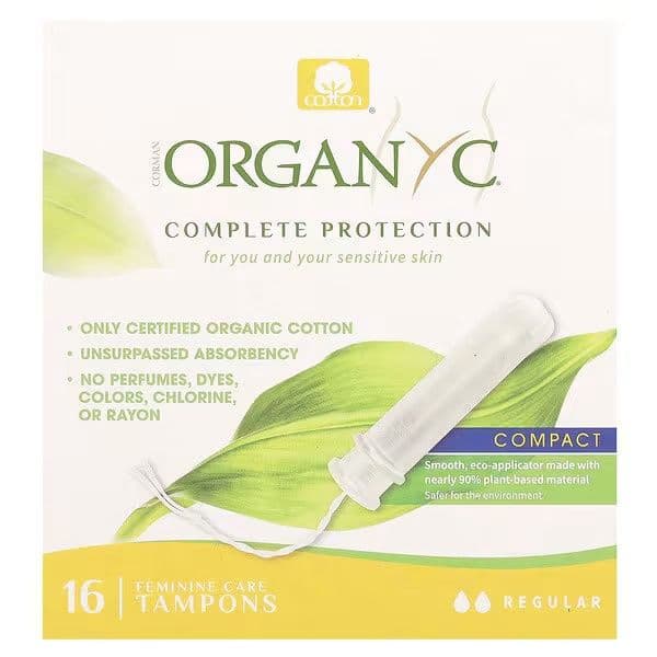 Organic Cotton Tampons