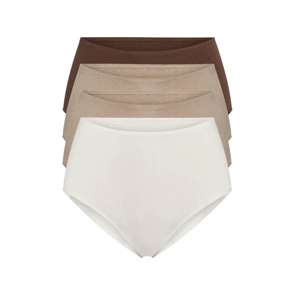 Organic Cotton & Hemp High-Rise Underwear Set