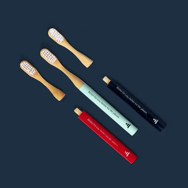 Plastic-Free Toothbrush for Little Mouths