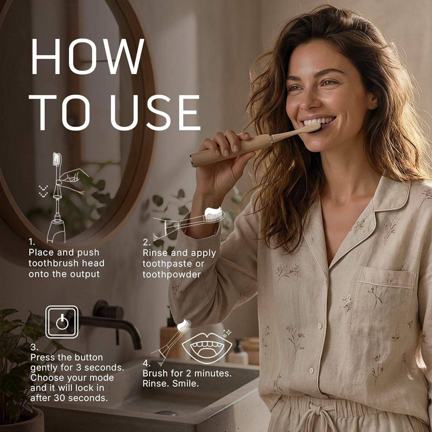 Sonic Vibration Toothbrush