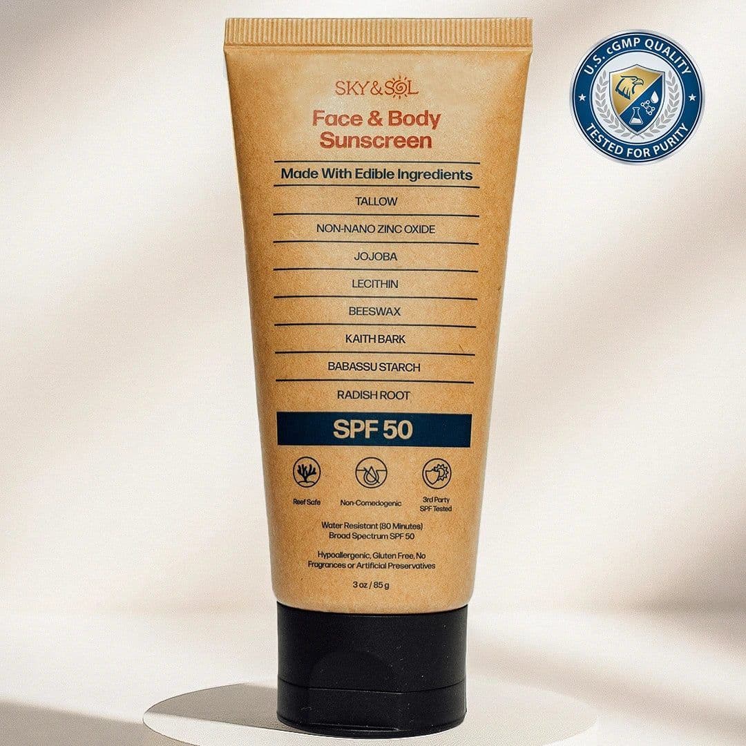 Face & Body Sunscreen SPF 50