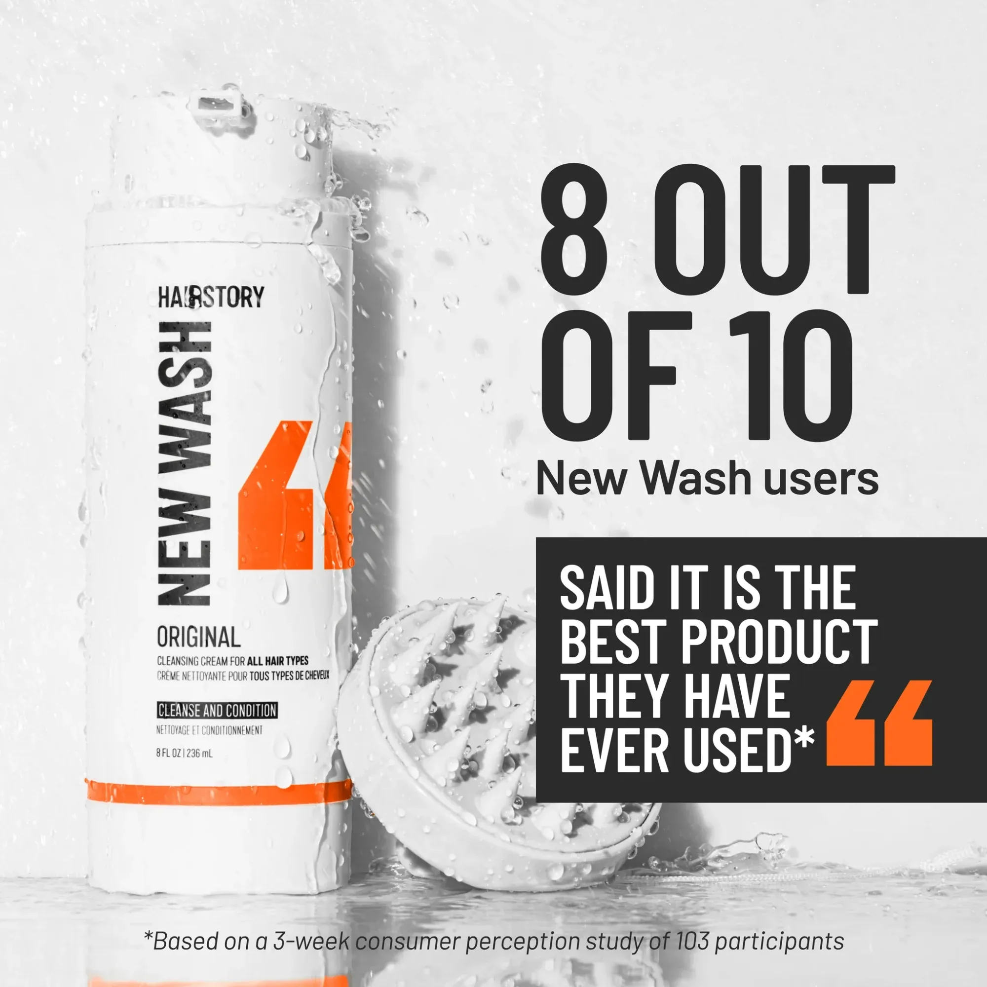 New Wash | A Gentler Approach to Hair Cleansing