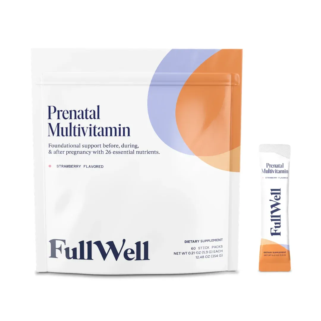 Prenatal Multivitamin Strawberry Stick Packs