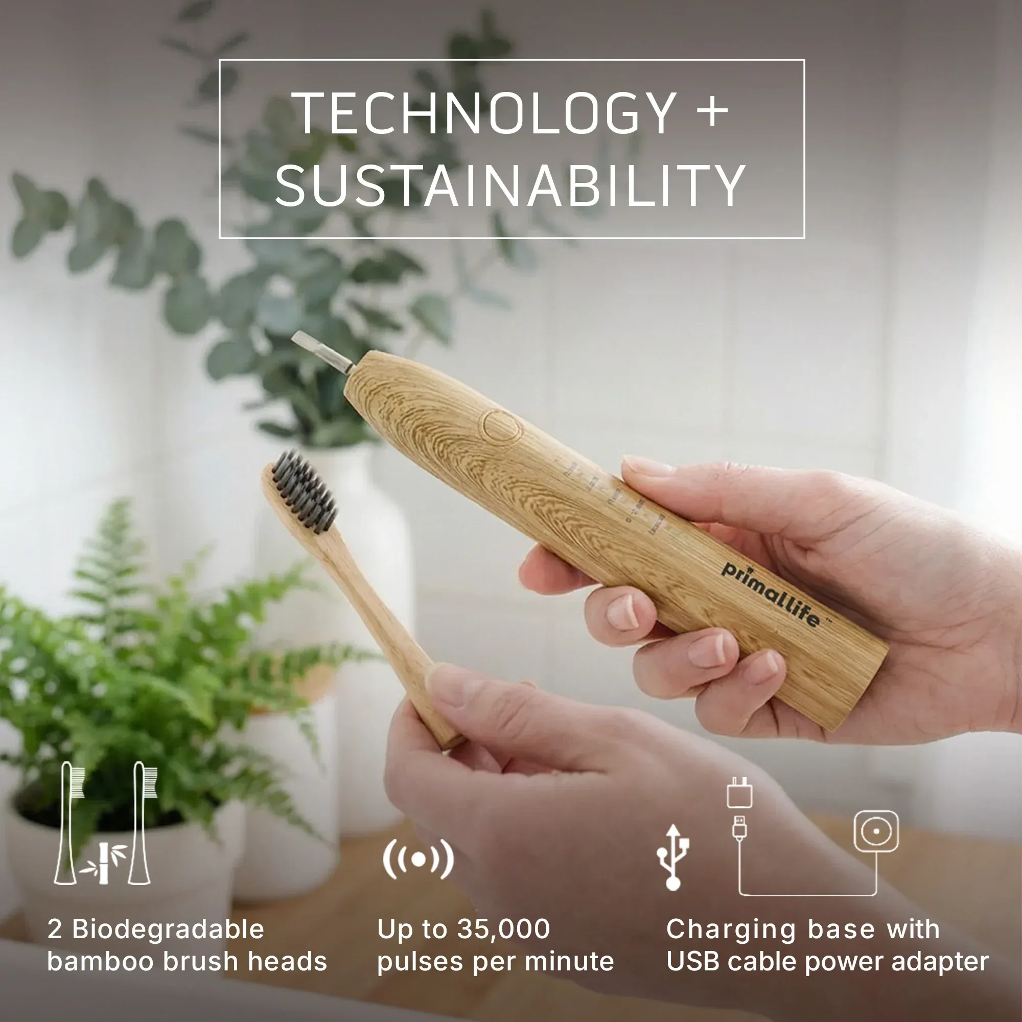 Sonic Vibration Toothbrush
