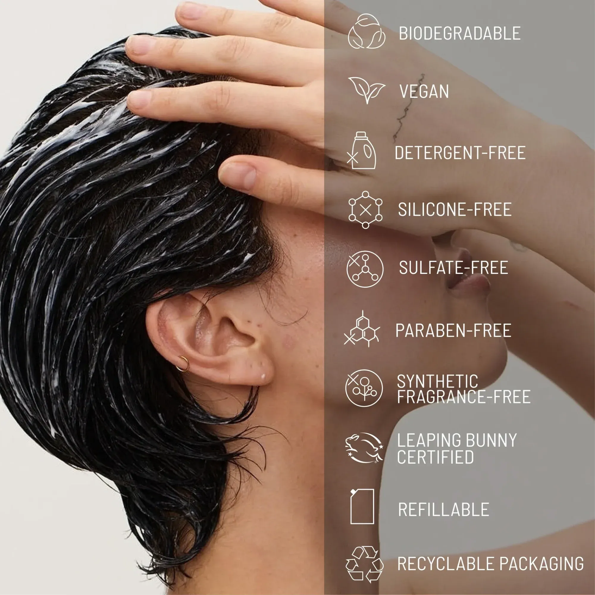 New Wash | A Gentler Approach to Hair Cleansing