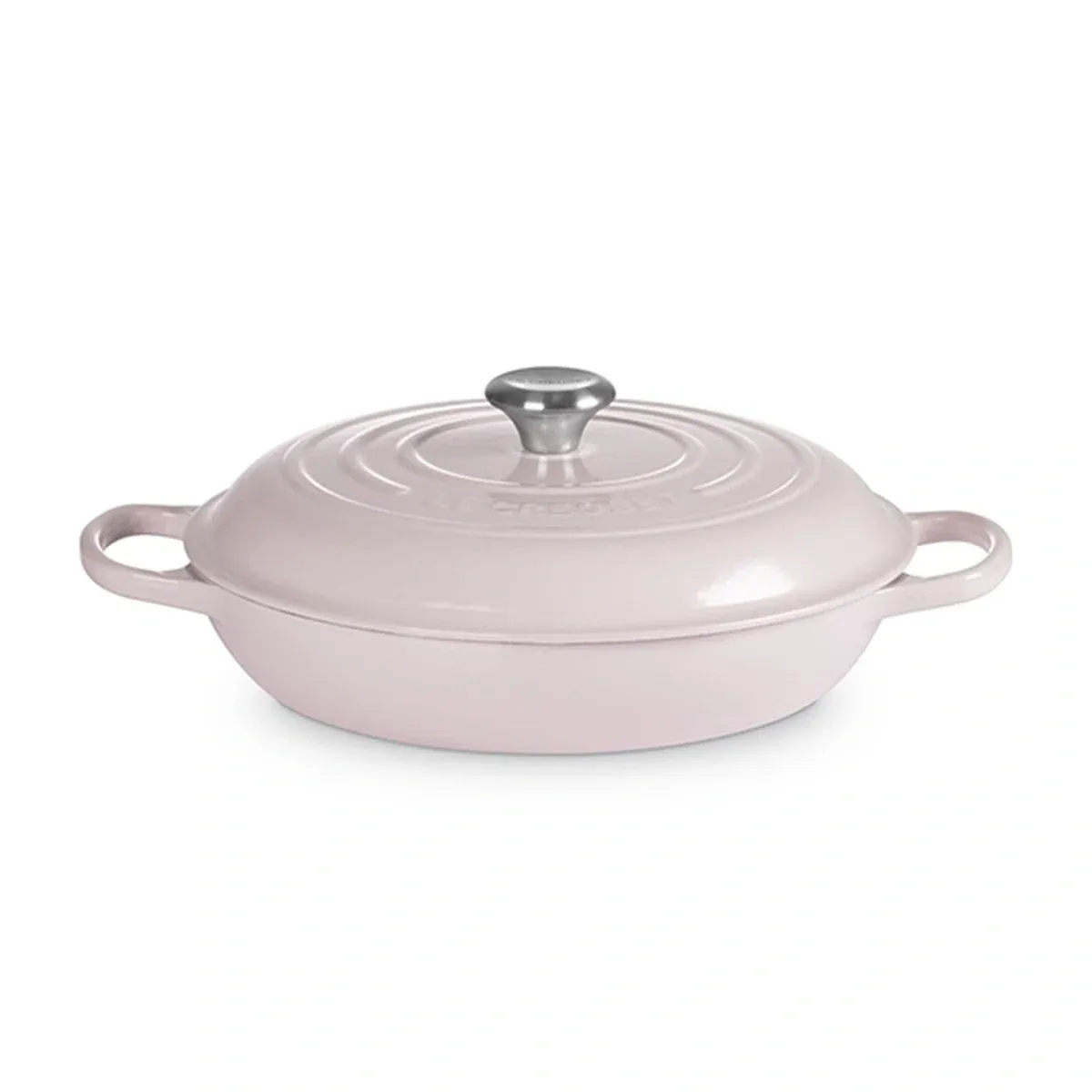 Enameled Cast Iron Braiser with Lid