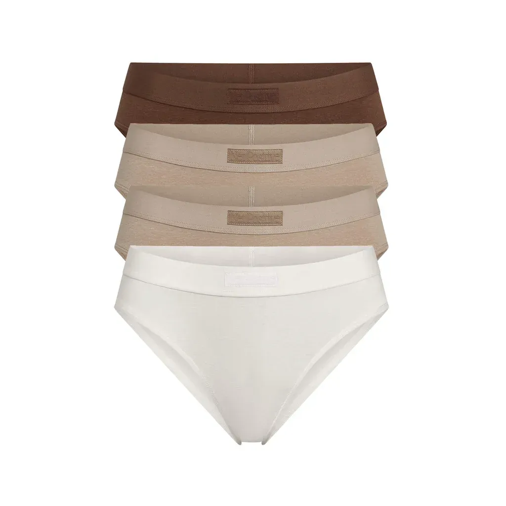 Organic Cotton & Hemp Mid-Rise Underwear Set