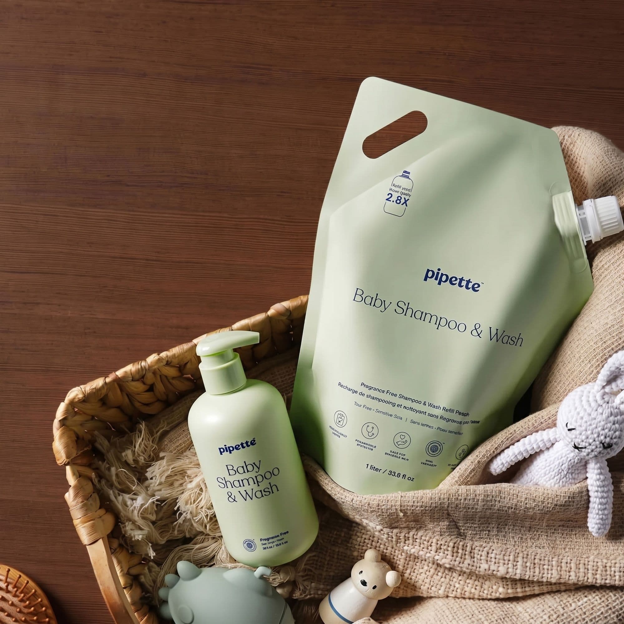 Tear-Free Baby Shampoo and Wash